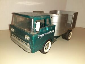 STRUCTO FORD DISPATCH DELIVERY TRUCK, 50's 60's, RARE PRESSED STEEL 