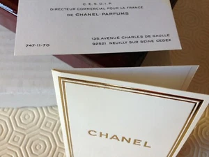 CHANEL.BOITE en fine laque du Japon "cadeau Chanel" .Neuve début des années 80 - Imagen 1 de 6