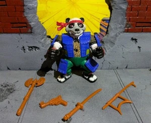 1990 PANDA KHAN TMNT Teenage Mutant Ninja Turtles NM CONDIZIONI COMPLETO 100% - Foto 1 di 4