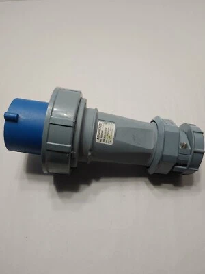 Mennekes ME 460P9W-1109 60A 4W 250Vac 3 Phase Male Pin Plug Connector ME460P9W - Image 1 of 4