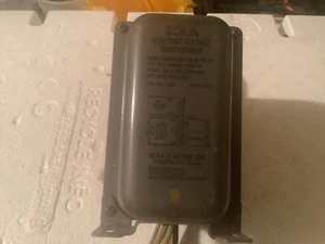 Sola Cat No 7106 Type CVE-3 Constant Voltage Transformer new no box - Picture 1 of 7