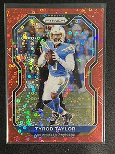 2020 Panini Prizm No Huddle Red Prizm /50 Tyrod Taylor #145