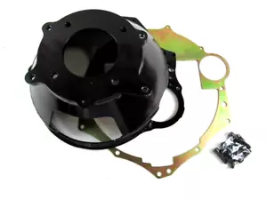 SBC 350 /BBC 454 to Muncie, GM T5 Transmission Steel Bellhousing E45053 - Picture 1 of 3
