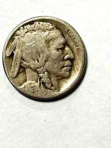 1924-S Buffalo Nickel Circulated VG + - Picture 1 of 3