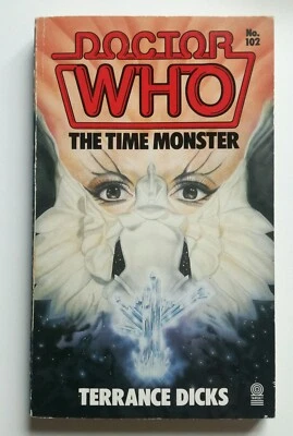 Doctor Dr Who The Time Monster by Terrance Dicks (Target, PB, 1st Ed) **SIGNED** - Image 1 of 4