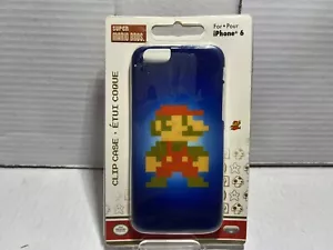 Super Mario Brothers Clip Case Cover For iPhone 6 Factory Sealed Nintendo PDP - Picture 1 of 2