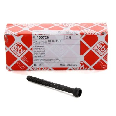 FEBI BILSTEIN 10x febi Schraube Kipphebelwelle M8x1,25 für VW T5 TOUAREG 7L 2.5 TDI 038103714A