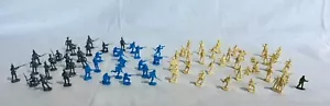 Plastik Soldaten Figuren Armee Spielzeug Soldaten Klein Gewehr Krieg Sammler - Bild 1 von 13
