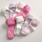 old navy Baby girl Solid color pink purple Triple-Roll Sock 8 pairs set