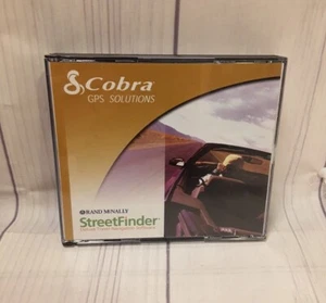 Jeu de 4 CD COBRA GPS SOLUTIONS--RAND MCNALLY STREETFINDER DELUXE Windows 2000, XP - Photo 1 sur 10