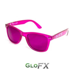 GloFX Magenta Color Therapy Glasses Emotion Balancing Optics Relax Sunglasses - Picture 1 of 3