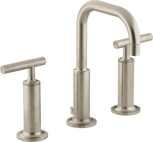 New Kohler Purist K-14407-4-BV Brushed Bronze Widespread Bathroom Faucet - Picture 1 of 2
