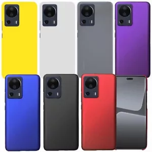 For Xiaomi 13Lite Civi2 Smooth Matte Rubberized hard case back cover - Zdjęcie 1 z 23
