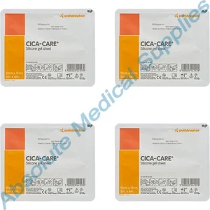 *4-Packs* Smith & Nephew CICA-Care self-Adhesive 5" x 6" Gel Sheet 66250707 - Picture 1 of 2