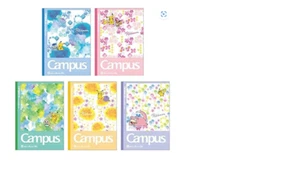 Showa Note Pokemon Cuaderno Campus Note Punteado Reglado B Reglado Paquete de 5 - Imagen 1 de 1
