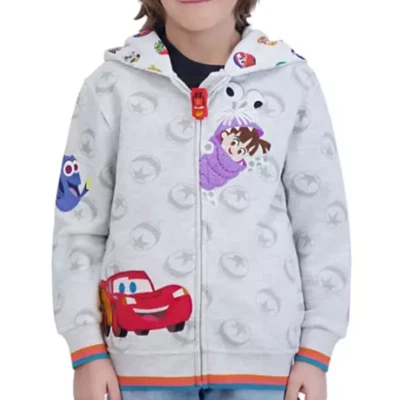 Disney Pixar Cars Toy Story Nemo Hoodie Jacket 4 5 6 7 8 Boys Girls Halloween - Image 1 of 4