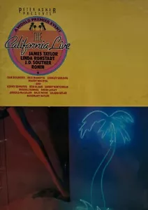 Linda Ronstadt James Taylor 1981  VERY RARE Japanese Tour Program - 36 p - Picture 1 of 7