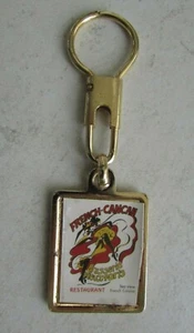 Ancien porte-clef métal French Cancan Brasserie Vieux Paris Marigot St Martin - Bild 1 von 4