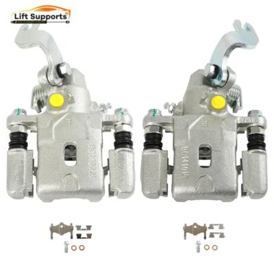 Пара задних тормозных суппортов с кронштейном для Hyundai Elantra 2001 2002 2003 2004 годов выпуска - Изображение 1 из 4