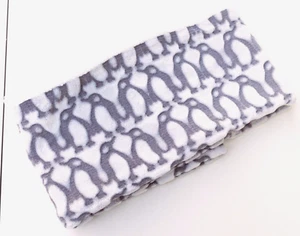 Vera Bradley Cozy Life Cowl invernale infinito collo caldo giocoso pinguini grigio nuovo con etichette - Foto 1 di 4