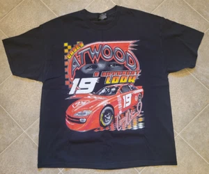 Casey Atwood #19 Nascar Cup Series 2001 Graphic Print Short Sleeve Shirt Size L - Picture 1 of 9