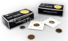 [ai] 1 box 50 pieces of PCCB Paper Cardboard Coin Holder Collection Bag 35mm