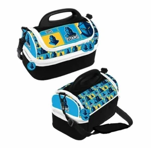 81063 GOLD COAST TITANS NRL KIDS COOLER BAG LUNCH BOX INSULATED MULTI STORAGE - Picture 1 of 1