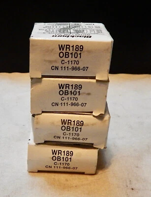 Blackburn WR189 Compress H Tap Conn 4ea 1/0 1-3 ACSR 1-6 STR Prefilled NOS 285S - Image 1 of 3