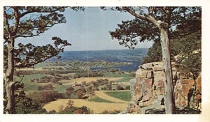 Postcard Gibraltar Overlook Lodi Wisconsin WI 1969 - Picture 1 of 2