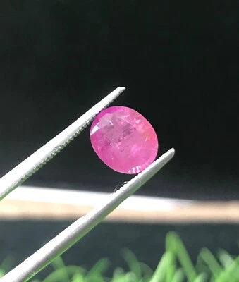 1.85ct Natural Ruby nice color and Luster Gem Afghanistan Unheated Untreated - Image 1 of 4