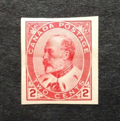 BroadviewStamps Canada #90A single MH VF.  Imperf. - Image 1 of 2