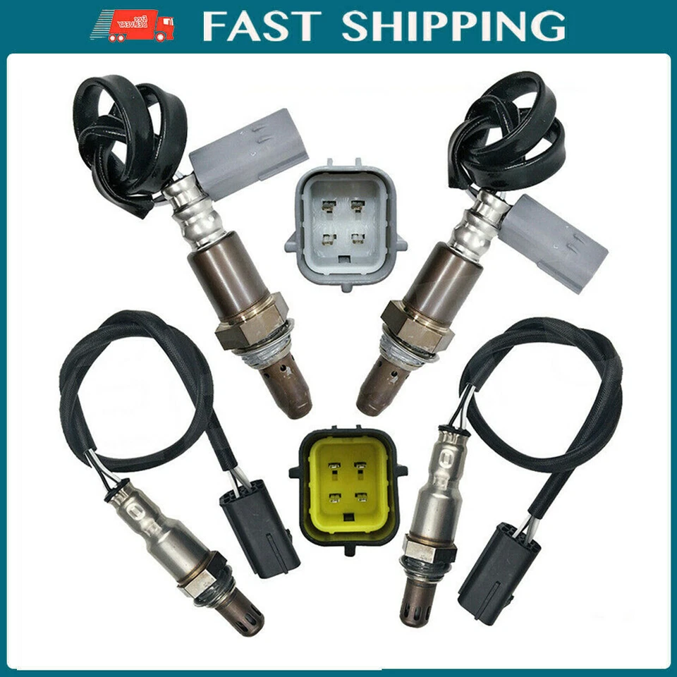 4Pcs O2 Oxygen Sensor Upstream & Downstream For 2007 Infiniti G35 3.5L Sedan - Image 1 of 4