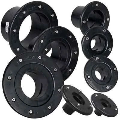 Foil flange container bushing flange tank bushing for filter pond construction - Image 1 of 2