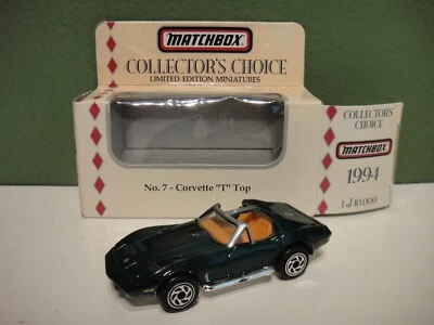 Matchbox Collectors Choice 1994 Limited Edition Miniatures No 7 Corvette "T" Top - Image 1 of 4