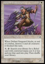 Magic the Gathering MTG Defiant Vanguard (7) Nemesis   LP