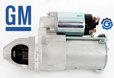 12609317 Novo Motor de Arranque GM Fabricante de Equipamento Original Para 2007-2017 BUICK CHEVY Equinox GMC Terrain - Imagem 1 de 4