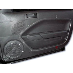 ACC Door Trim Kit fits 2005-2009 Ford Mustang-4pc Vinyl/Chrome - Bild 1 von 5