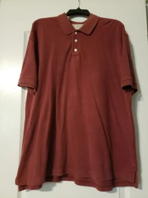 Sun River Men's Rust  Polo Shirt Size Large Short Sleeve - Image 1 of 3