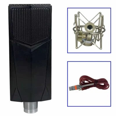 Live Microphone Condenser Kit For Studio Recording Broadcast Meeting Microphone - Image 1 of 4