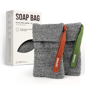2 Pieces Exfoliating Soap Bags, Soap Savers for Bar Soap, Soap Bar Pouch for ... - Picture 1 of 7