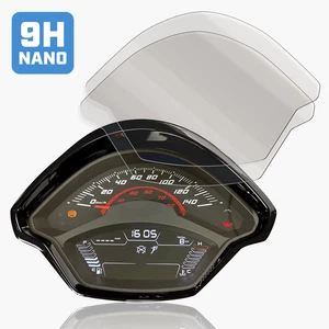 Schutzfolie passgenau für Vespa GTS 300 Made in Germany, Kratzfest  2x 9H Nano G - Bild 1 von 4