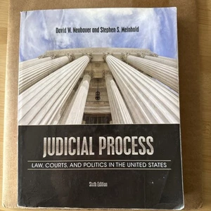 Judicial Process : Law, Courts, and Politics in the United States by Stephen S. - Bild 1 von 4