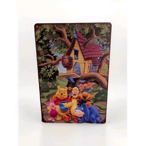 Weihnachtsgeschenk Vintage Style Blechschild Winnie Puuh 20-30cm wasserdicht  - Bild 1 von 4