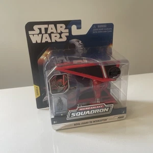 Star Wars Micro Galaxy Squadron Royal Guard Tie Interceptor #0081 Rare 1/15.000 - Bild 1 von 15
