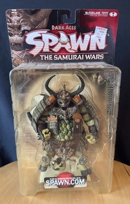 2001 Dark Ages Spawn 🔥 The Samurai Wars ~ Figura de acción DOJO 🔥 Serie 19 ~ Sin usar, en caja~ Foto 1 de 4