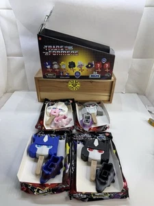 Transformers Culture Fly Meltz Mystery Vinyl Series 1 - lot Of 4 And Display Box - Picture 1 of 7