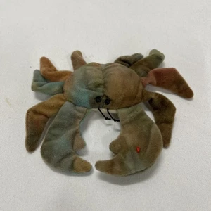 Vintage 1993 "Claude" the Crab TY Beanie Baby Plüschtier Stofftier Spielzeug Puppe - Bild 1 von 8