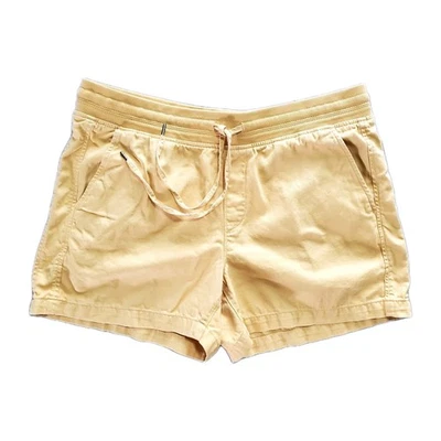 Pantalones cortos Orvis para mujer talla XL amarillos con cordón elástico cintura 4" bolsillos Gorpcore Foto 1 de 4