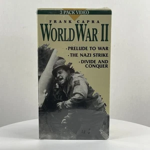 3 Pack VHS Set Frank Capra World War II New Sealed NIP NIB Documentaries - Picture 1 of 9