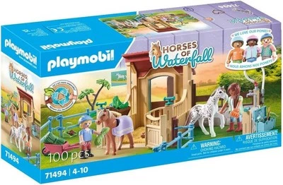 Playmobil Horses of Waterfall Riding Stable 100pc 71494 - image 1 of 4